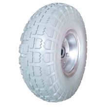 工厂销售10寸350-4耐磨重型工业橡胶防扎免充气老虎车轮轮胎