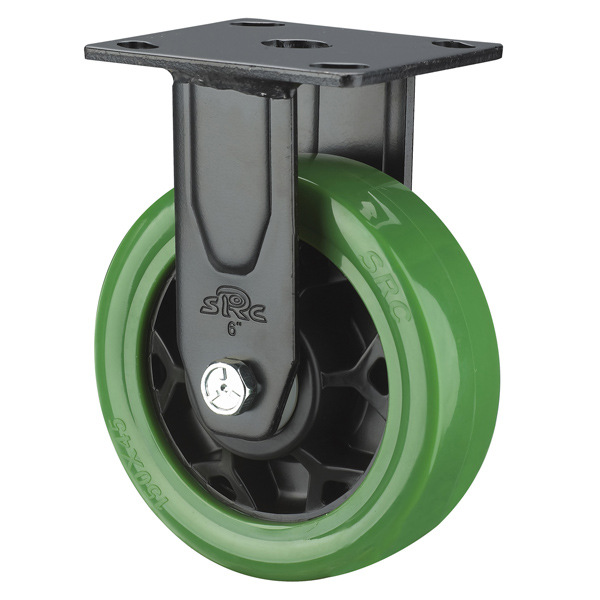 绿色环保脚轮 聚氨酯PU 静音轮 手推车轮子 向荣脚轮