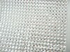 24 rows of imitation drill 24 rows of plastic mesh drill 24 rows of heart net diamond electroplating silver plastic diamond diamond chain