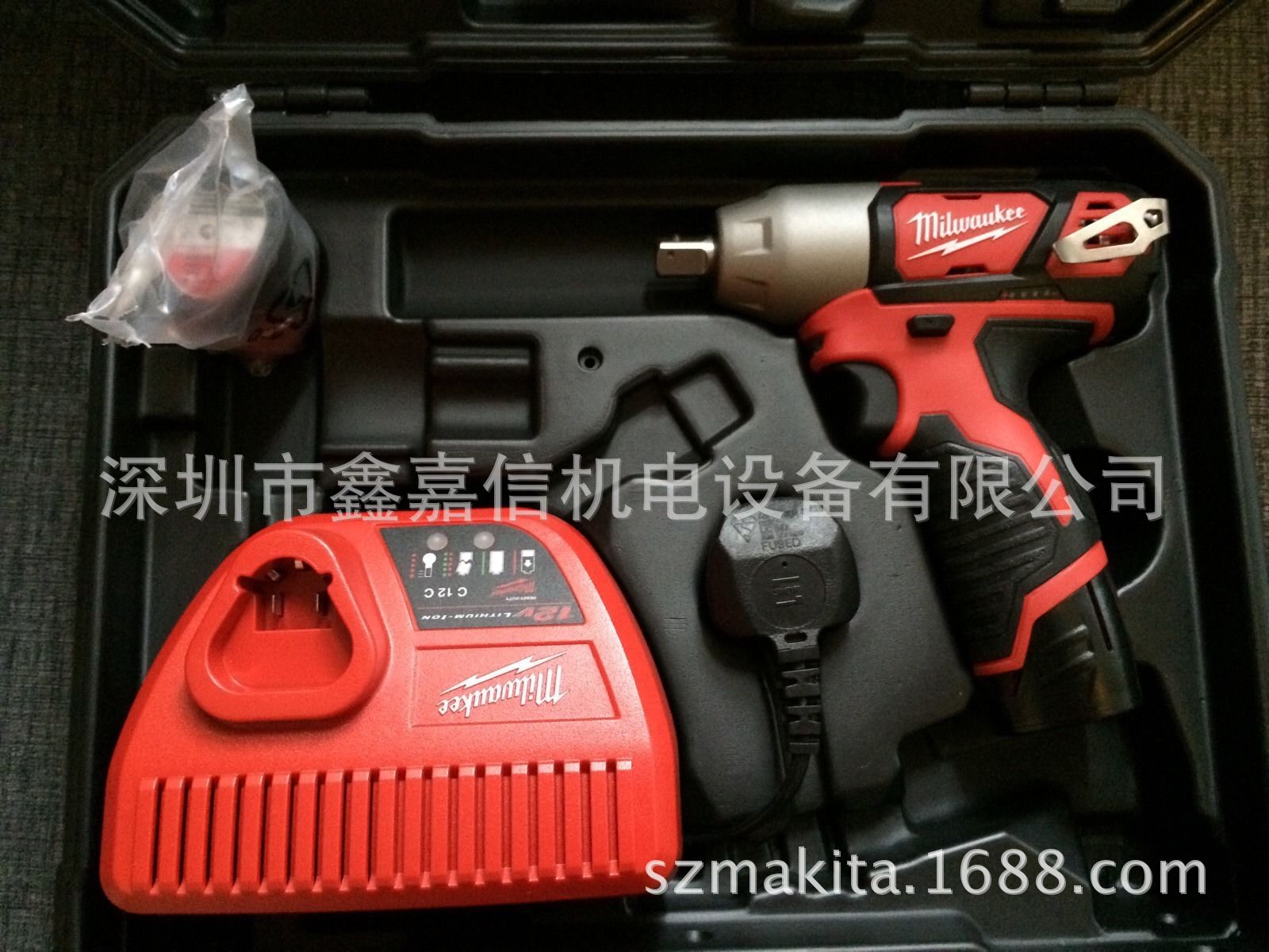 批发零售米沃奇充电式冲击扳手2463-20