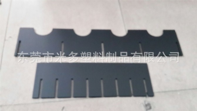 深圳电子厂专用 环保黑色3mm塑料刀卡