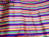 Rouding narrow colored striped cloth
