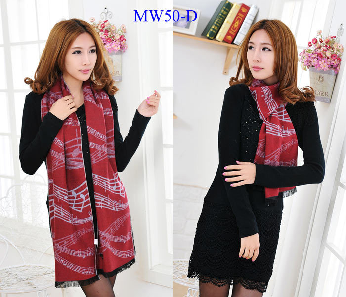 Pure Cotton Brushed Scarf - Image 5