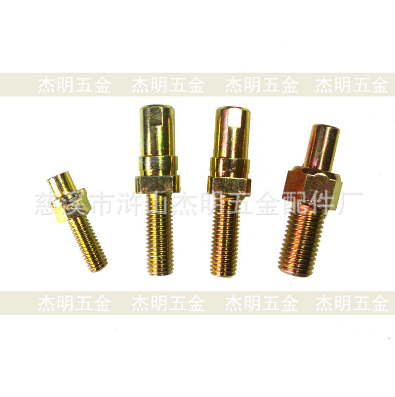 厂家直供 箱包脚轮螺丝 非标脚轮螺丝 脚轮台阶螺栓 脚轮插销