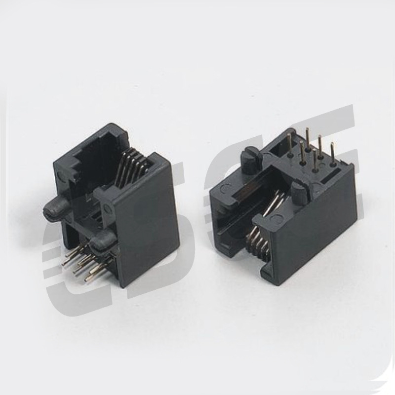 厂家直销现货供应RJ45插座PCB插座直销网络连接器