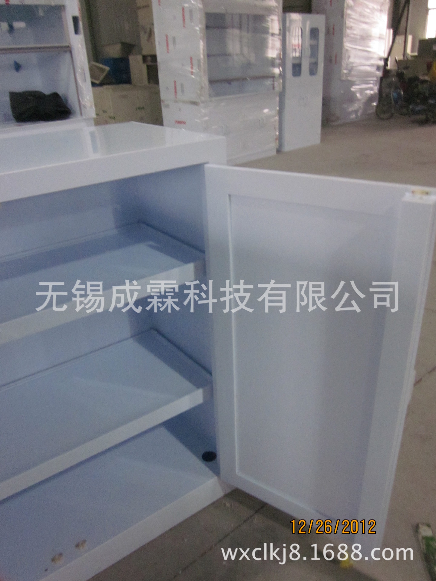 辽宁·吉林地区供应/强酸强碱安全柜/白色PP聚丙烯材质/耐酸碱