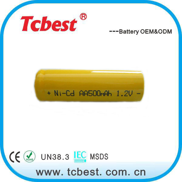 厂家供应 Tcbest 镍镉电池电动/遥控玩具NC电池 300MAH  AA电池