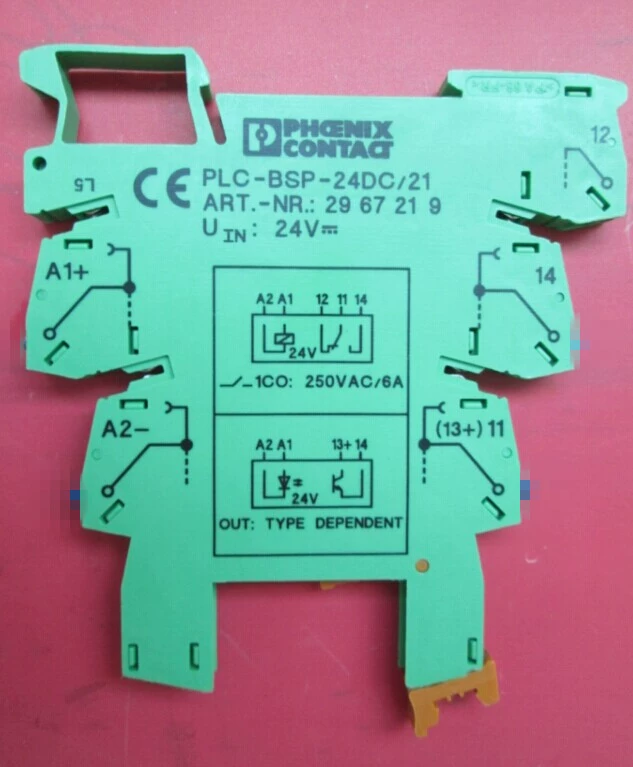 Базовая клемма PLC-HC 6,2 мм PLC-BSP-24DC/21