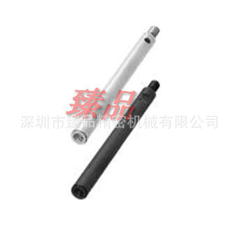 供应导向轴一端外螺纹一端内螺纹带退刀槽带扳手槽型-带通孔型