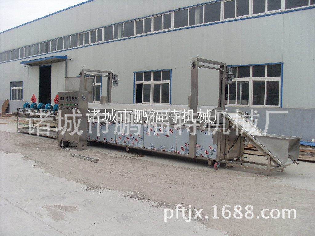 江米条全自动油炸机|蜜三刀连续式自动油炸机|面食类油炸机