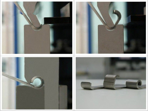 鉸鏈圓弧折彎成型復合模具