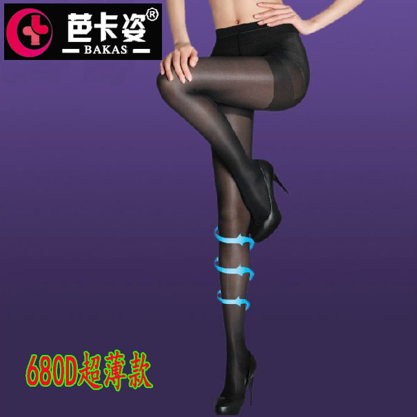 Factory wholesale summer fleshy Thin Thin thigh socks 680D spring and autumn pantyhose bottoming pressure pants leg shaping