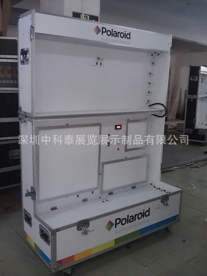 厂家专业定 做LED灯具展示柜LED多功能展示柜便捷式可移动