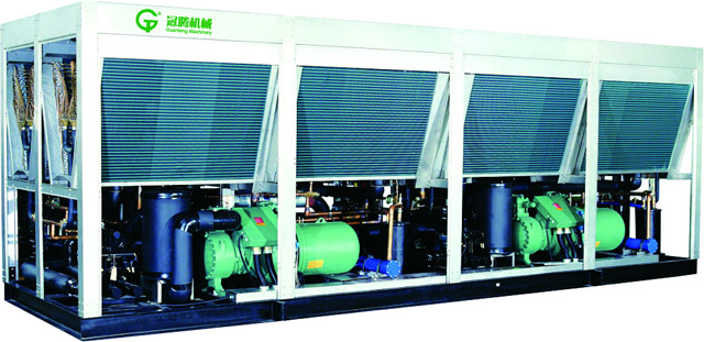 厂家直销家用冷水机 小型涂装冷水机 50P风冷螺杆冷冻机产地批发