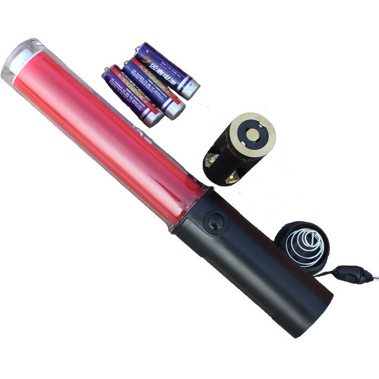 LED交通指挥棒/荧光棒/发光棒/救生棒/道路指挥棒 带磁铁|ru