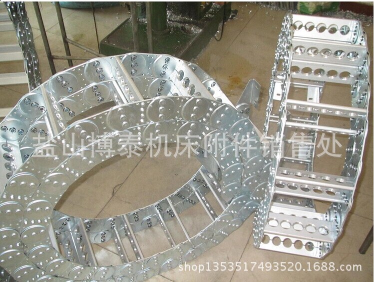 厂家加工定做机床框架式钢铝拖链 TL125型钢制拖链 不锈钢拖链