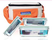 GlassLock (韩国三光云彩进口) GL17钢化玻璃保鲜盒3件套装