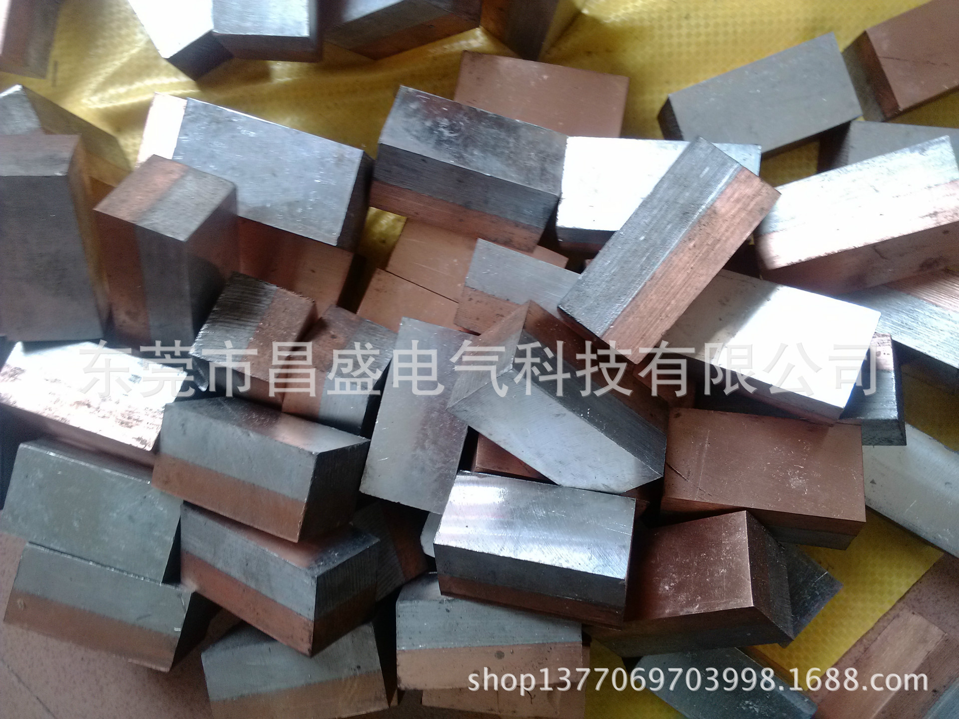 昌盛铜铝复合板 铜铝复合排价格 铜排复合片用途