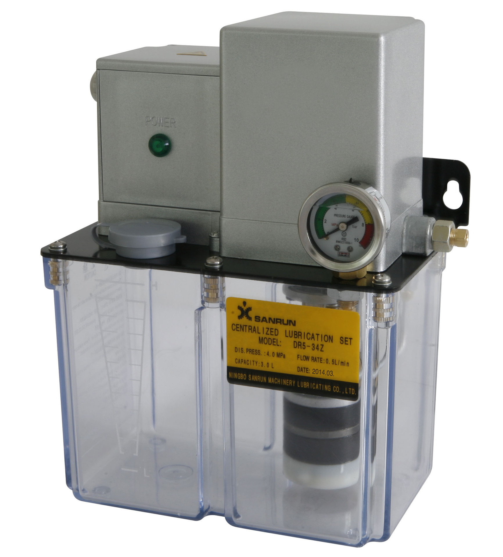 荐 高品质 DR2.5-34Z油脂润滑泵齿轮泵 三浪润滑泵 润滑油泵