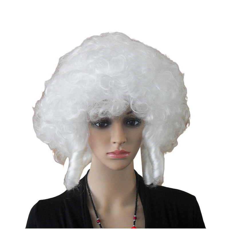 Factory direct locomotive increase explosion hair funny personality masquerade wig holiday wig Factory direct locomotive increase explosion hair funny personality masquerade wig holiday wig