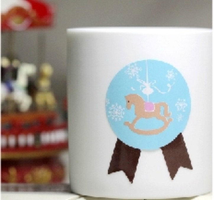 厂家供应马上有礼.木马勋章款封口贴..礼物贴纸6枚