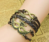 Speed Store DIY Creative Weaving Bracelet Hunger Games Jewelry Harry Potter Death Saint Skin Bracelet