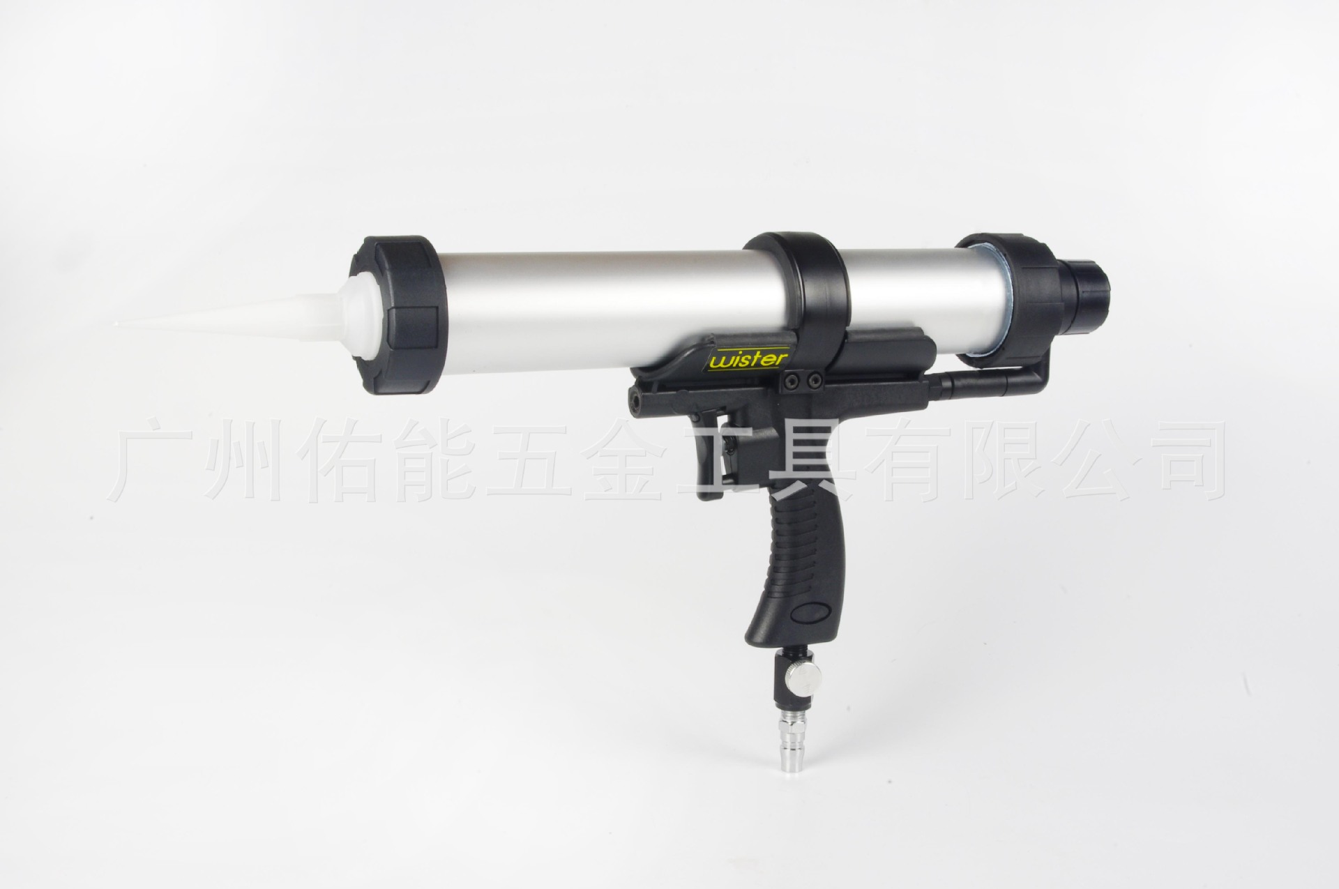 U.S.A Wister Imported Pneumatic Glass glue gun Pneumatic Glue gun 310ml Silicone Gun WT-282