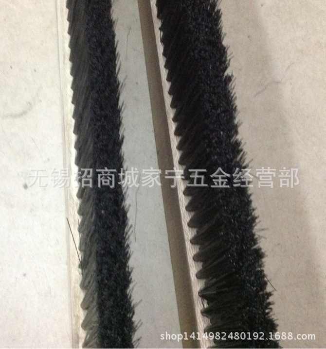 现货供应批发工业毛刷 木板刷 条刷 抛丸机械挡水刷 防尘刷
