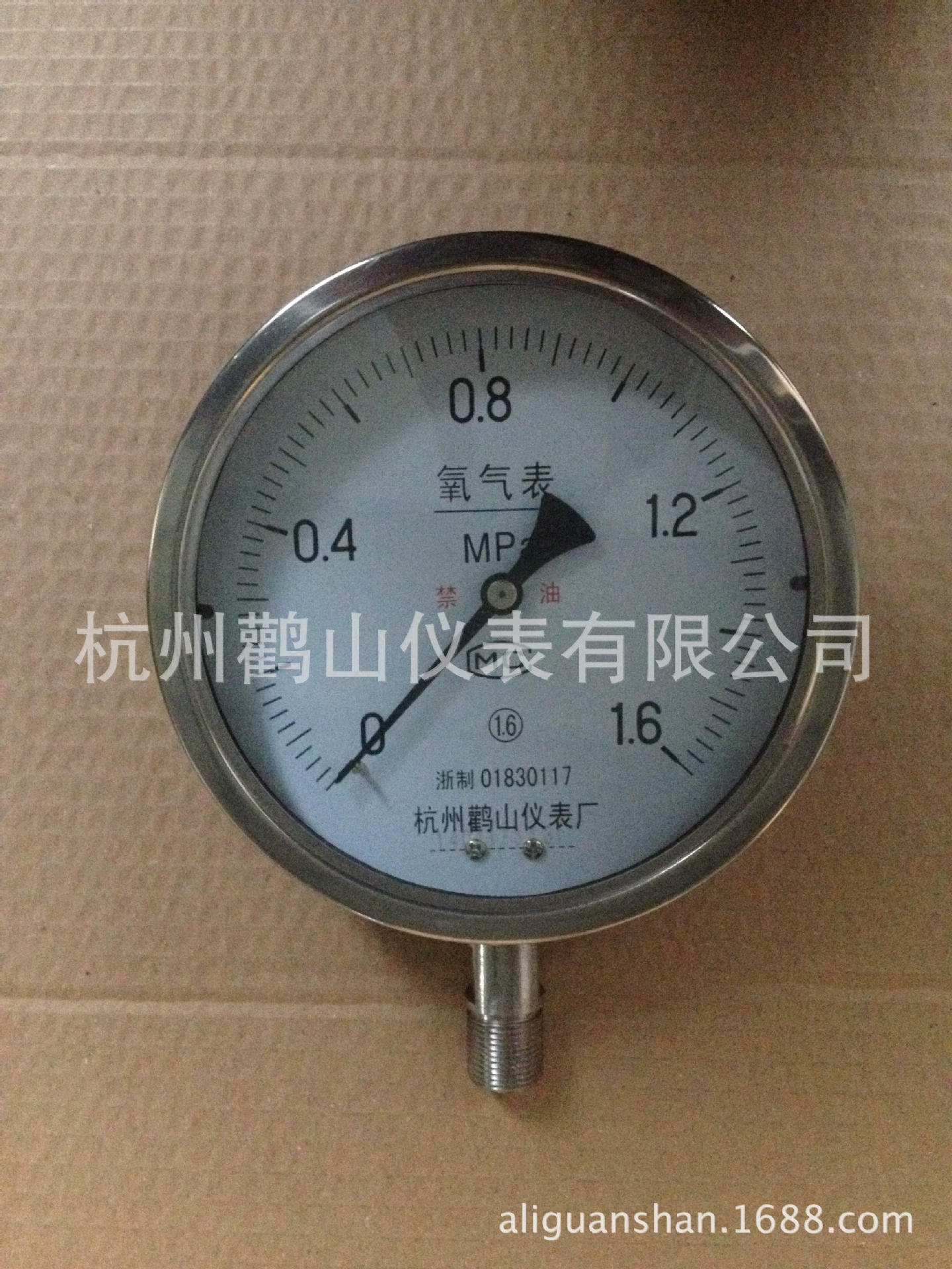 YO150 манометр кислорода маслостойкий манометр YO150BF манометр кислорода из нержавеющей стали прямая продажа с фабрики