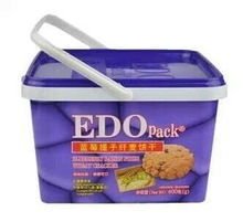 EDOpack藍莓提子纖麥餅干手提袋禮盒裝600g*8盒/箱