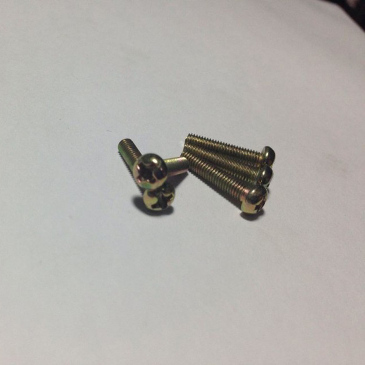 生产定 制十字沉头螺钉十字槽沉头机螺钉 现货供应圆头十字槽螺钉