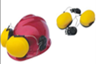 供应挂安全帽耳罩 适合多种安全帽 厂家直销