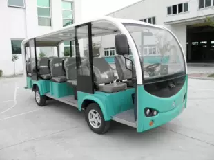 Электрический экскурсионный автомобиль на 14 мест с дверями