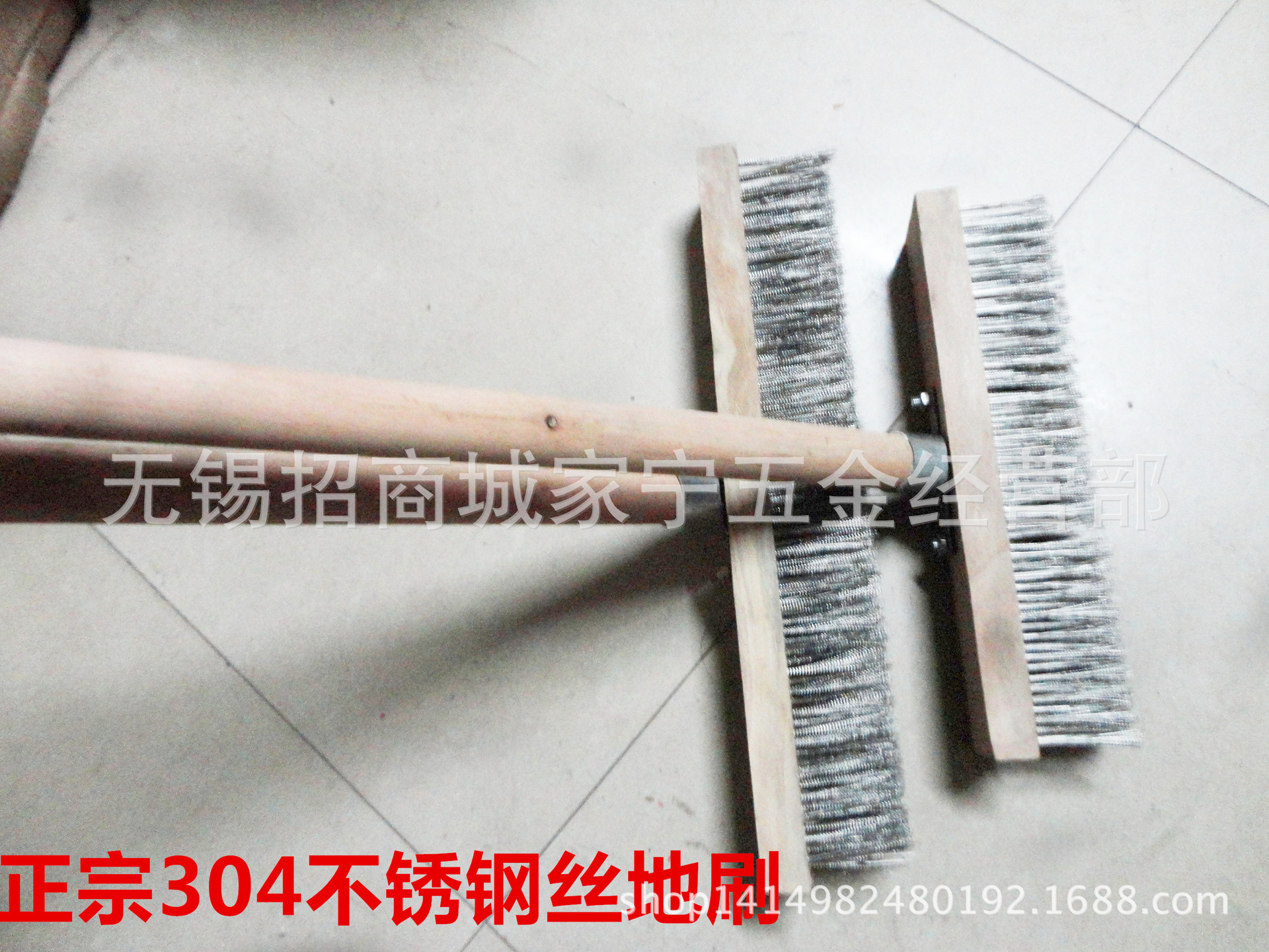 现货供应长柄不锈钢丝刷 长柄地刷 不锈钢丝地刷