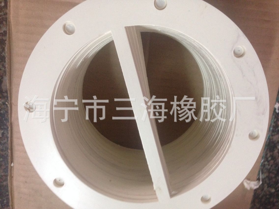 硅胶定制 硅胶管道密封垫片 硅胶法兰垫片定做