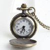 Small quartz retro pocket watch suitable for men and women, wholesale