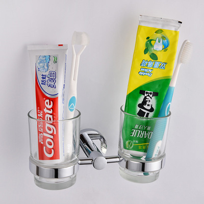 卫浴挂件 洁具供应商 锌质双杯 7156|ms