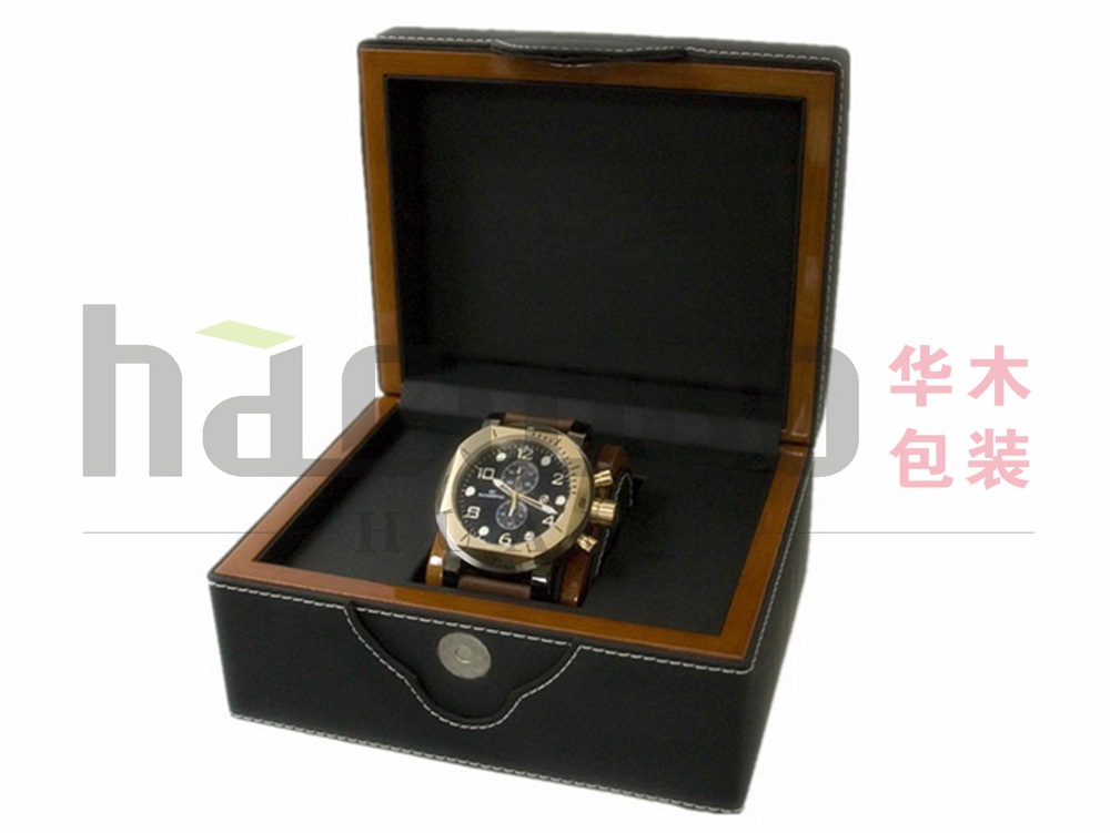 厂家直销PU皮高档手表盒 单位表盒批发 手表饰品盒 样品定制