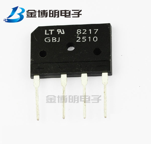 供应全新SEP整流桥堆 GBJ2510 方形桥 扁形桥4个脚大芯片