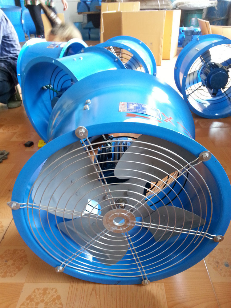 上海科祥DZ(BDZ)低噪声轴流风机 圆筒防爆通风机