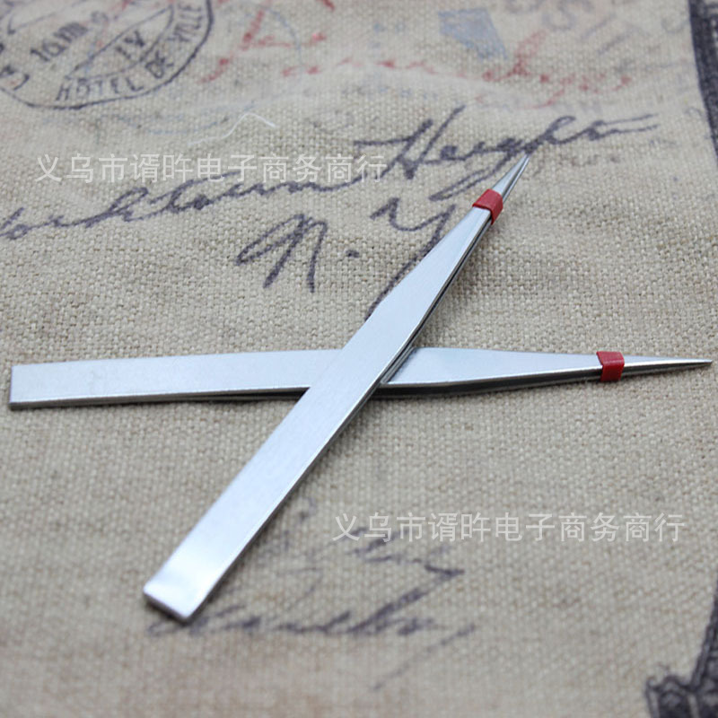一元弯镊子直镊子 手机维修工具 尖头镊子 好用 耐用