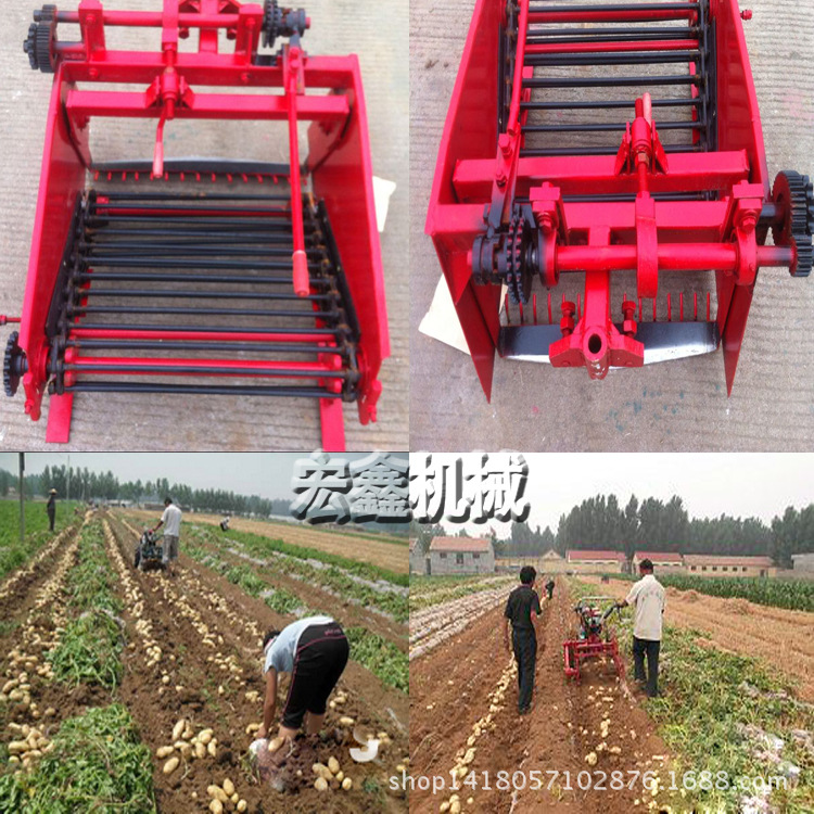 土豆收货机好用的 单人操作 花生收获机