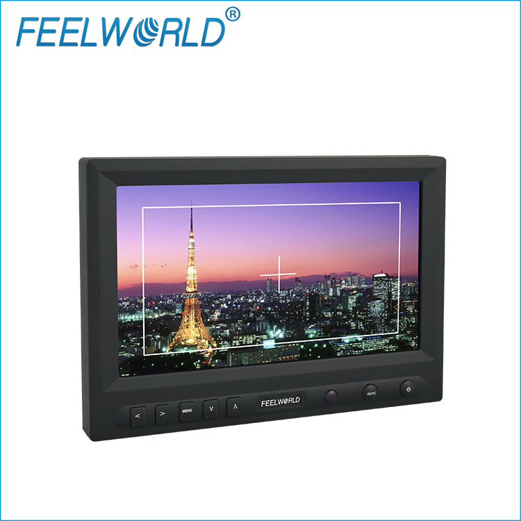 FPV819A 富威德8寸RCA监视器航拍液晶显示器 高亮度无干扰不蓝屏