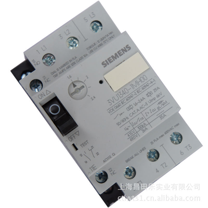 上海供应塑料外壳式断路器|西门子SIEMENS断路器3VU1340-1MH00