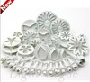 33PCS (10 models) fondant cake tool set Flond sugar pressure flower mold biscuits mold daisy