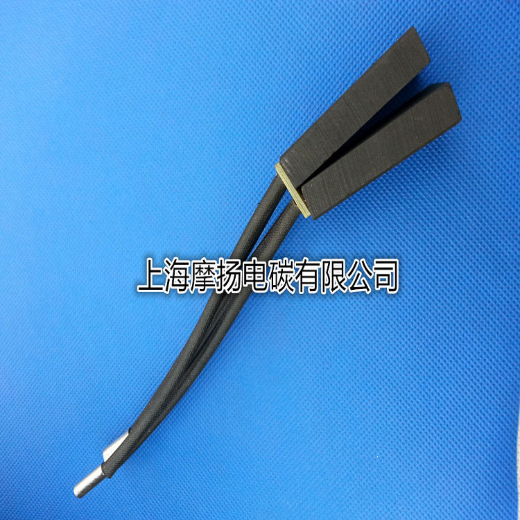 碳刷生产石墨双片电刷 D374N 2X（10X32X60）直流发电机碳刷