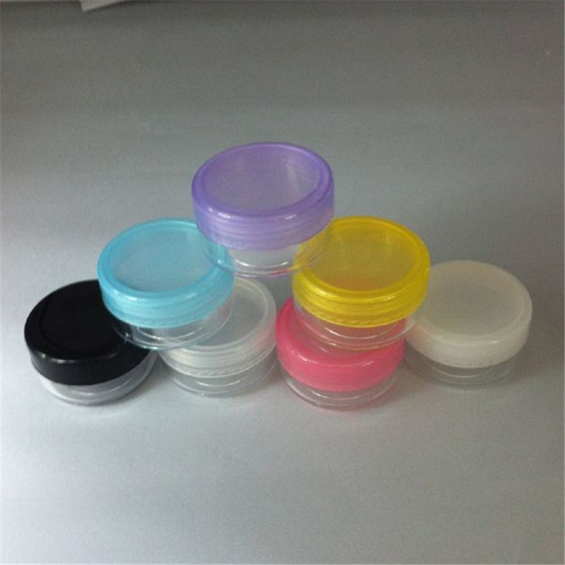 厂家供应10克面霜盒 ps膏霜盒 可定制化妆品小样包装瓶