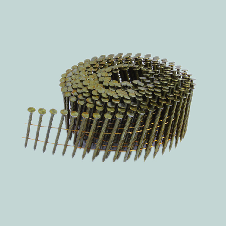 2564 Thread Coil nail Manufactor Produce Pneumatic Tray length Can be customized National standard Nail gun