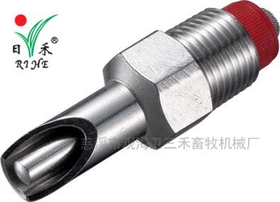 四分管3/8小猪六角型鸭嘴式不锈钢猪自动饮水器