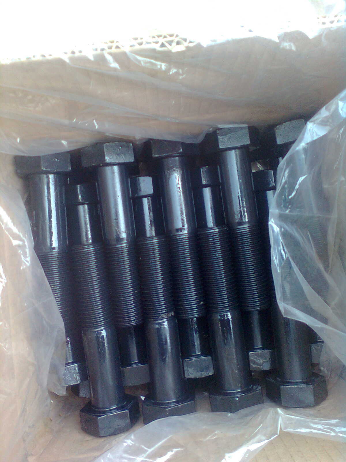 工厂供应8.8级din931螺栓 镀锌(图)